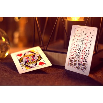 Bicycle 4 Index kortų kaladė (raudona)